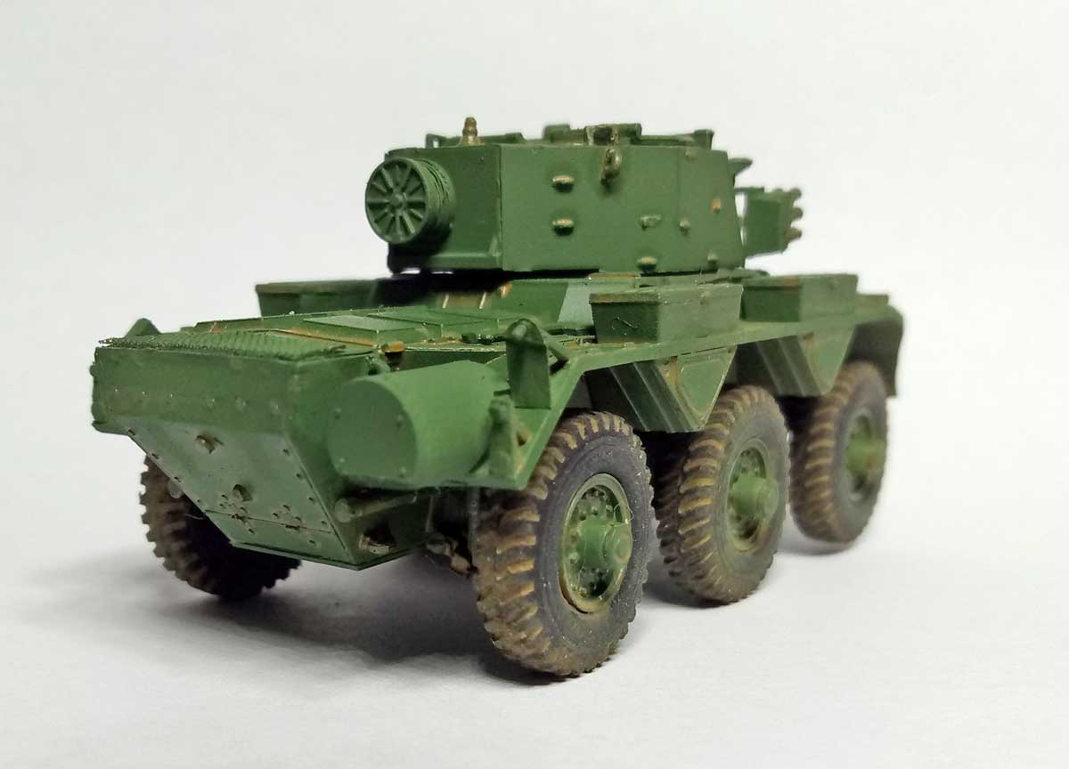 Decal, 6 Rubber Tires ACE 72435 FV-601 Saladin Mk.2 6x6 Armoured car 1/72