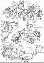 0,5t Light truck 4x4 Iltis w/Milan AT mission kit