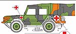 0,5t Light truck 4x4 Iltis військова швидка допомога