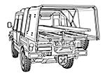 0,5t Light truck 4x4 Iltis військова швидка допомога