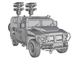 Kornet-D ATGM complex on Tiger-M chassie