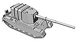 FV-4005 Stage II (JS-Killer. 183mm gun on Centurion chassie)