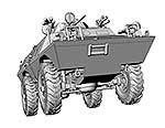 V-100 (XM-706 E1) Armored Patrol Car 