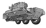 FV-601 Saladin Armoured car