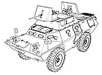 V-100 (XM-706 E2) USAF Armored Patrol Car 