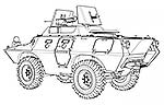 V-100 (XM-706 E2) USAF Armored Patrol Car 