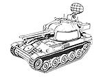 AMX-13 DCA 30мм спаренная ЗУ