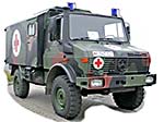 Unimog U1300L 4x4 Krankenwagen Ambulance