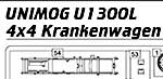 Unimog U1300L 4x4 Krankenwagen Ambulance