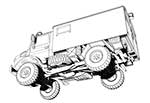 Unimog U1300L 4x4 Krankenwagen Ambulance