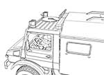 Unimog U1300L 4x4 Krankenwagen Ambulance
