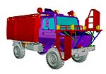 Unimog U 1300L Feuerlösch Kfz TLF 1000
