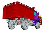 Unimog U 1300L Feuerlösch Kfz TLF 1000