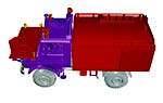 Unimog U 1300L Feuerlösch Kfz TLF 1000