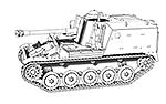 Mk.61 105мм самоходная артиллерийская установка