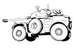 AML-90 Light Armoured Car (4x4)