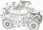 Eland-90 Light Armoured Car (4x4)