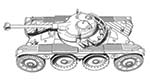 EBR 90 F1 mod.1951 w/FL-11 turret wheeled tank