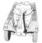 EBR 90 F1 mod.1951 w/FL-11 turret wheeled tank