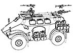Французький колісний панцерник M3(4x4)