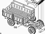 Unimog S 404 pickup with folding cab top