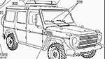 All Wheel Drive LKW 0,5t gl typ461