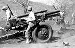 Американская 105мм гаубица M2A1 (первых производственных серий)