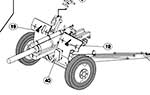 Американская 105мм гаубица M2A1 (первых производственных серий)