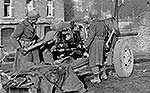 US 3 inch AT Gun M5 on carriage M6 (later version)