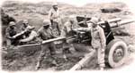 US 3 inch AT Gun M5 on carriage M6 (later version)