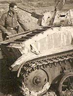 T-60 выпуска завода №264 (спицованные колёса, зима 1942)