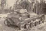 T-60 выпуска завода №264 (спицованные колёса, зима 1942)