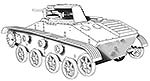 T-60 выпуска завода №264 (спицованные колёса, зима 1942)
