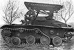 BM-8-24 multiple rocket launcher