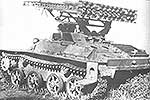 BM-8-24 multiple rocket launcher