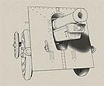 US 155mm howitzer model of 1918 (wooden wheels)
