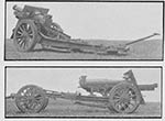 US 155mm howitzer model of 1918 (wooden wheels)