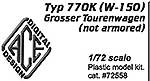 770K (W-150) Offener Tourenwagen