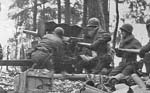 US M-1 57mm AT gun on M-2 carriage