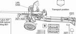 US M-1 57mm AT gun on M-2 carriage