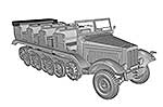 SdKfz.6 Zugkraftwagen 5t Pionier