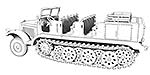 SdKfz.6/1 Zugkraftwagen 5t Artillerie 