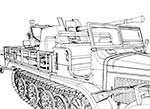 3,7cm Flak 36 auf Fahrgestell mZgKw 5t Sd.Kfz.6/2