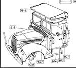 G917T 3t German Cargo truck (soft cab)