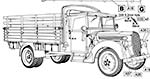 G917T 3t German Cargo truck (soft cab)
