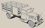 US V-8 Stake truck m.1936/37