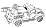 WC-43 (T 215) півтонна машина телефонного зв*язку