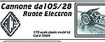 Cannone da105/28 Ruote Electron