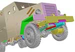 IDF sandwich armoured Chevrolet 1,5t
