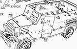 IDF sandwich armoured Chevrolet 1,5t